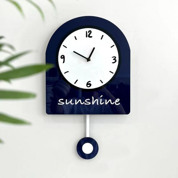 홈테리어 무소음 벽시계 02(색상)