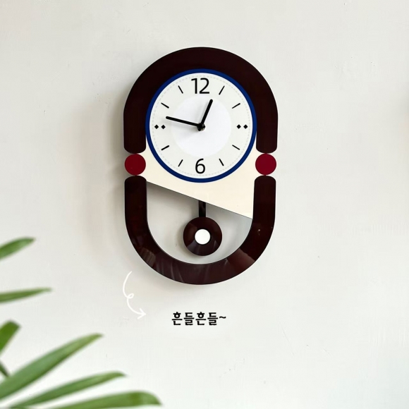 홈테리어 무소음 벽시계 04