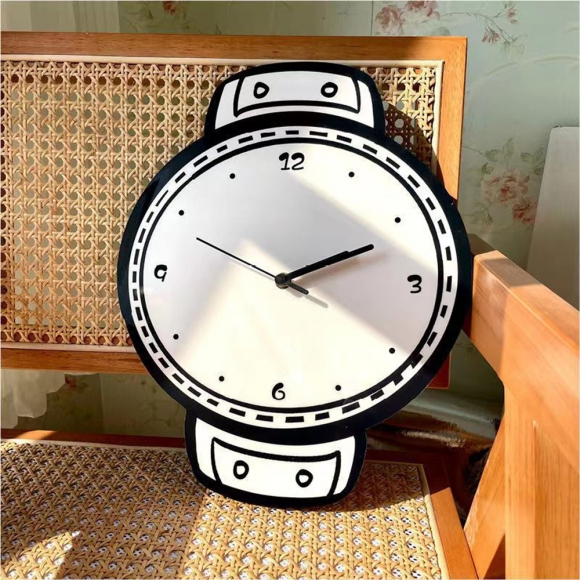 홈테리어 손목시계 무소음 벽시계 