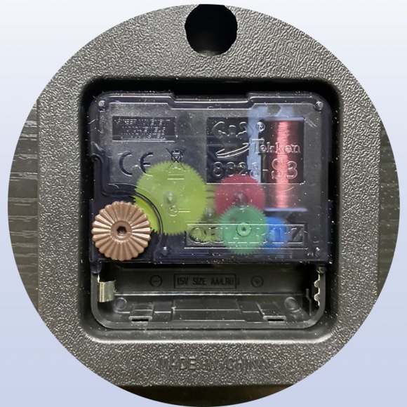 홈테리어 바이올린 무소음 벽시계 