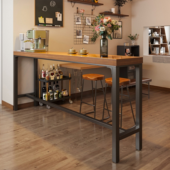 심플형 홈바 테이블+바 스툴(140cm*40cm*105cm)