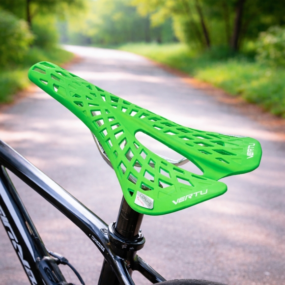 경량 레일형 자전거 안장(그린)