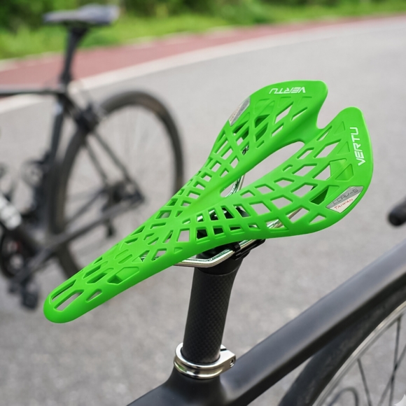 경량 레일형 자전거 안장(그린)