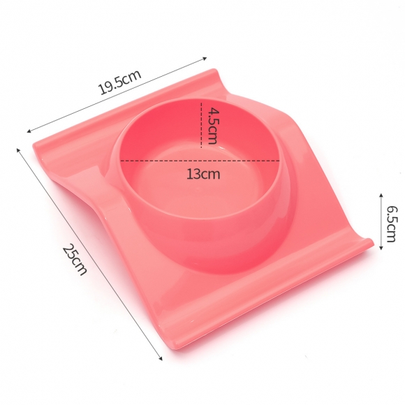 펫린 반려동물 식기(코랄 핑크)