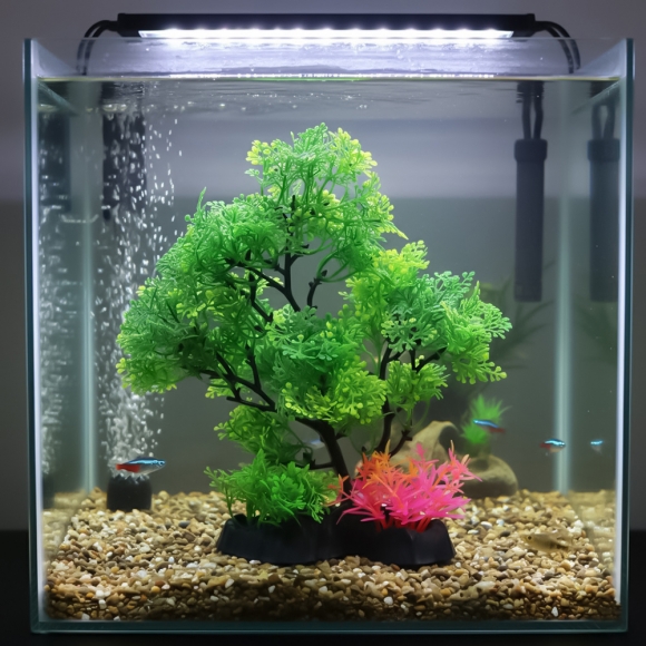 어항 나무 수초(그린)