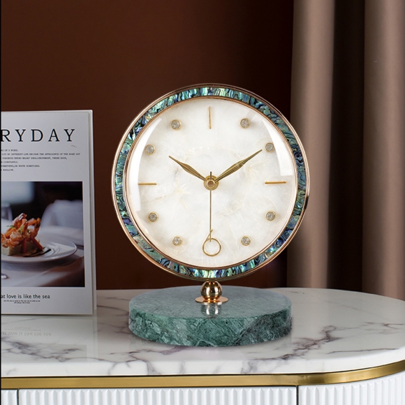 홈테리어 엔틱 저소음 탁상시계 06