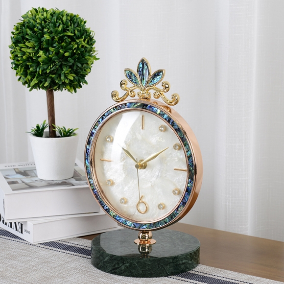 홈테리어 엔틱 저소음 탁상시계 09