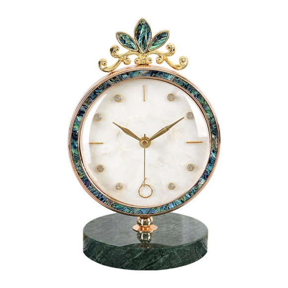 홈테리어 엔틱 저소음 탁상시계 09