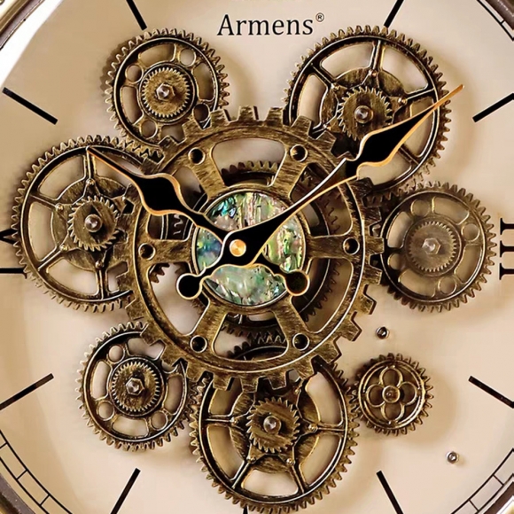 홈테리어 엔틱 저소음 벽시계 01