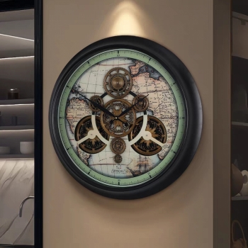 홈테리어 엔틱 저소음 벽시계 02