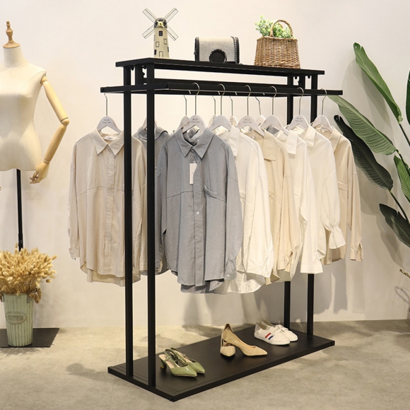 옷가게 의류매장 스탠드 행거C-3(180cm*50cm*130cm)