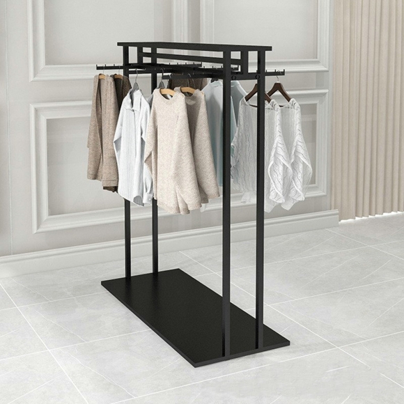 옷가게 의류매장 스탠드 행거F-3(180cm*50cm*150cm)