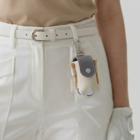 세이브 골프공 파우치(그레이)