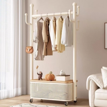 수납 바구니 이동식 행거B-2(83cm)(색상)