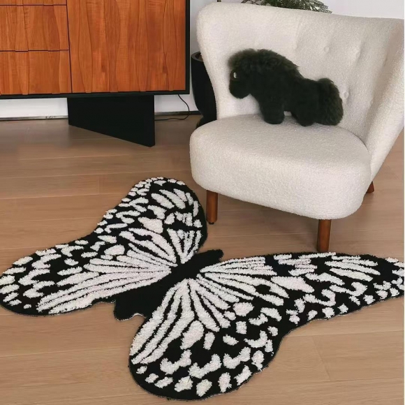 홈소프트 나비 러그(100cm)