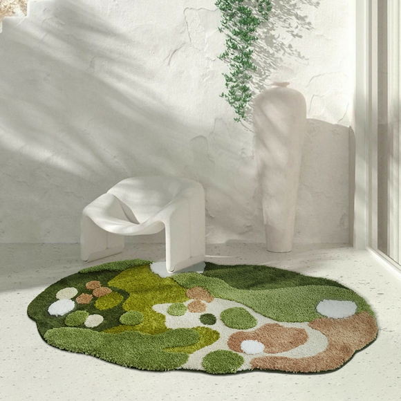 홈소프트 입체 디자인 러그(80cm*160cm)