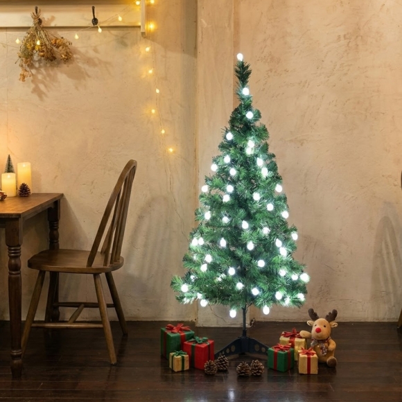 90cm 감성 루미나 전구 트리 세트(앵두 50구 백색) (0403 이-61 트리) (43061 진60051)