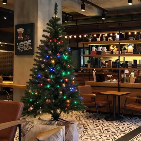 150cm 감성 루미나 전구 트리 세트(100구 컬러) 51(0405) A전구