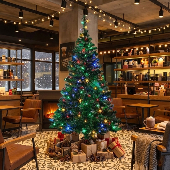 150cm 감성 루미나 전구 트리 세트(100구 컬러) 51(0405) A전구