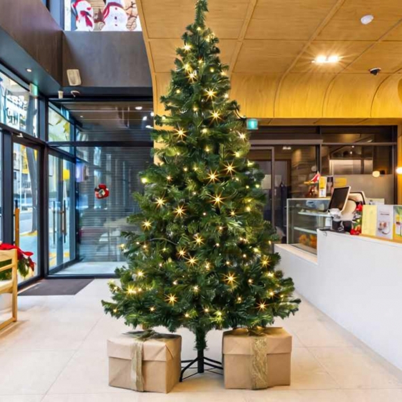 180cm 감성 루미나 전구 트리 세트(100구 웜색) 23(0406) C전구