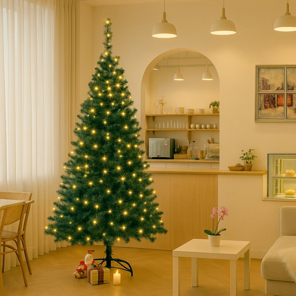 180cm 감성 루미나 전구 트리 세트(300구 웜색) (0406 이-23 트리) (40410 진60923)