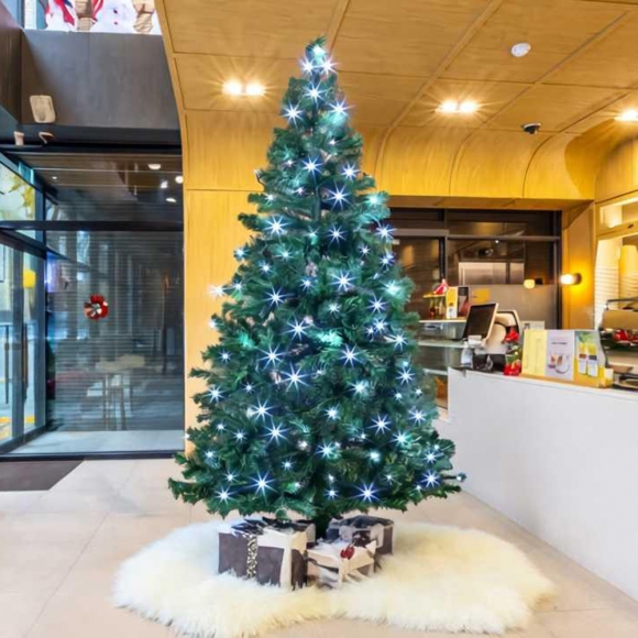 180cm 감성 루미나 전구 트리 세트(100구 백색) 23(0406) B전구