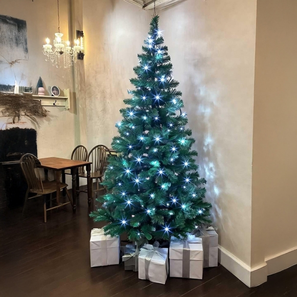 180cm 감성 루미나 전구 트리 세트(100구 백색) 23(0406) B전구