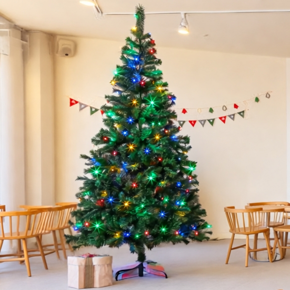 180cm 감성 루미나 전구 트리 세트(100구 컬러) 23(0406) A전구