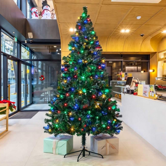 180cm 감성 루미나 전구 트리 세트(100구 컬러) 23(0406) A전구