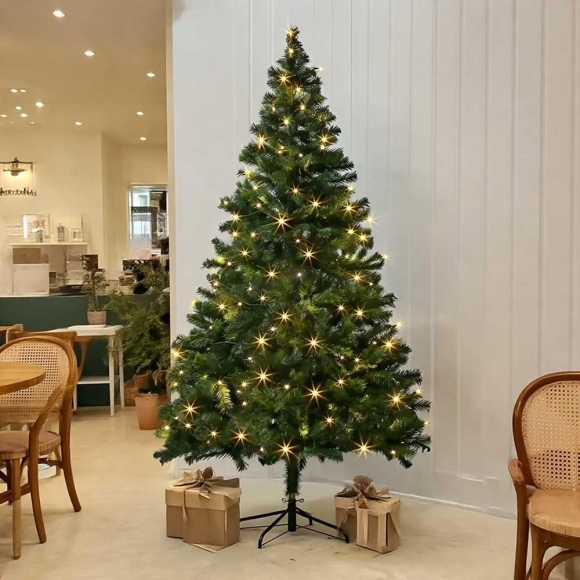 210cm 감성 루미나 전구 트리 세트(100구 웜색) 06(0407) C전구