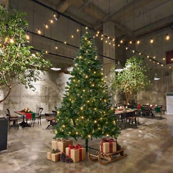 210cm 감성 루미나 전구 트리 세트(100구 웜색) 06(0407) C전구