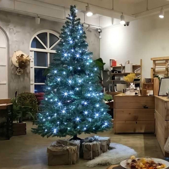 210cm 감성 루미나 전구 트리 세트(100구 백색) 06(0407) B전구