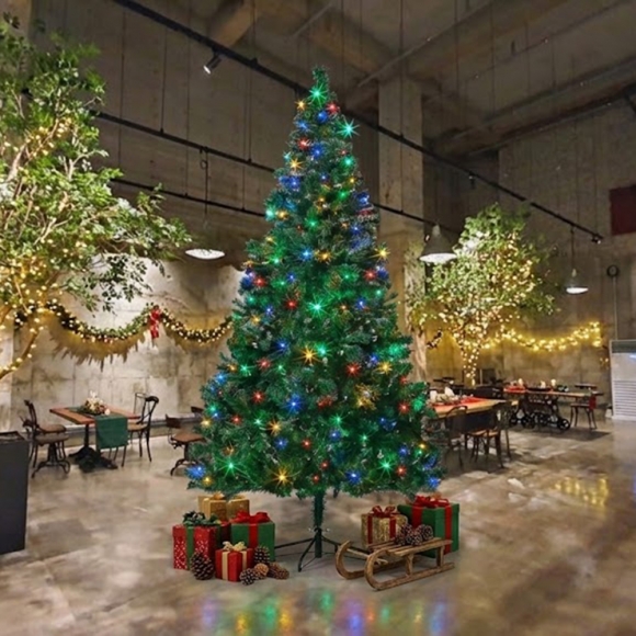 210cm 감성 루미나 전구 트리 세트(100구 컬러) 06(0407) A전구