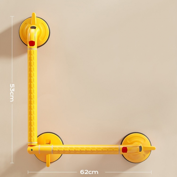 무타공 흡착식 욕실 안전손잡이E-1(53cm*62cm)(색상)