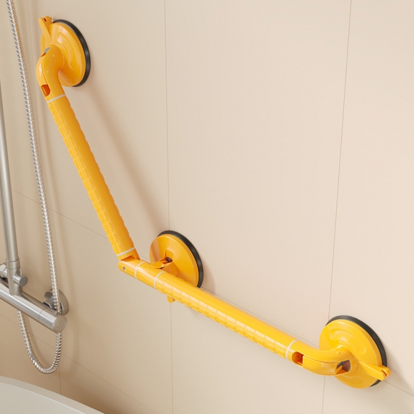 무타공 흡착식 욕실 안전손잡이E-1(53cm*62cm)(색상)