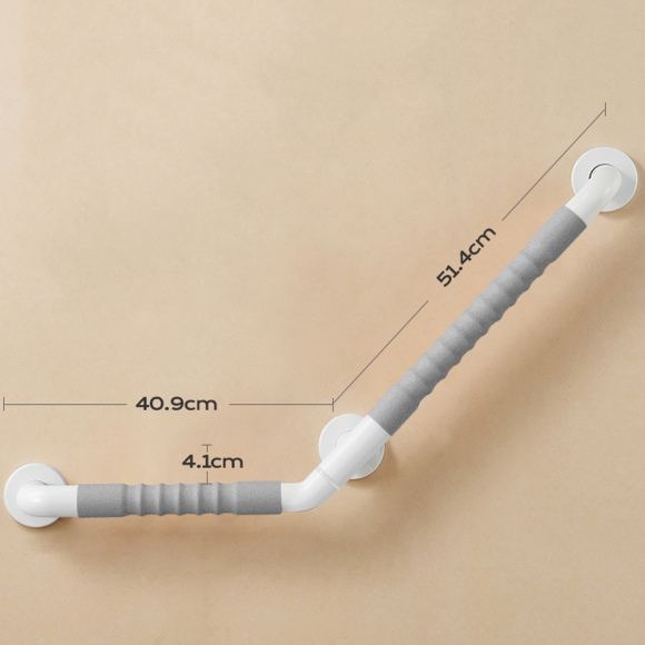 135도 노인 욕실 변기 안전손잡이G-2(40.9cm*51.4cm)(색상)