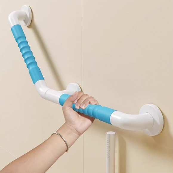 135도 노인 욕실 변기 안전손잡이G-2(40.9cm*51.4cm)(색상)