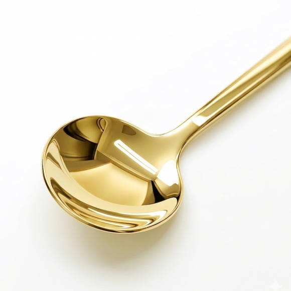 미라주 304 스텐 롱티스푼(15cm) (골드)