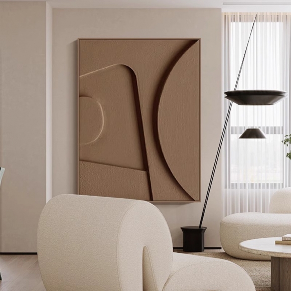 현대미술 입체 그림액자 (50cm*70cm)(색상)