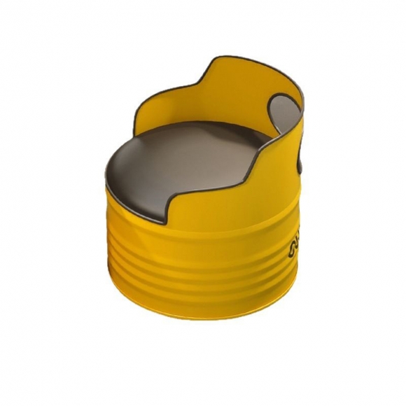 배럴 디자인 3인용 테이블 세트 B-2