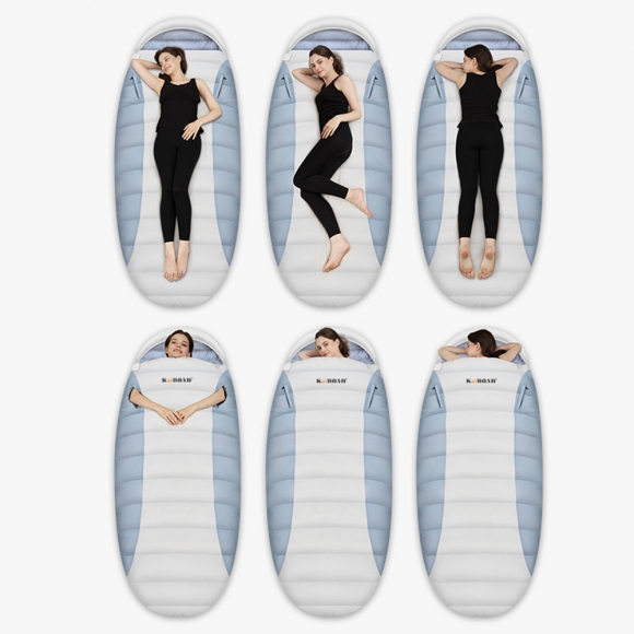 초경량 캠핑 1인용 오리털 침낭 2800g