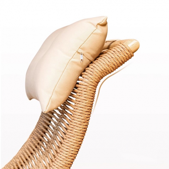 인테리어 안락 흔들의자+스툴 B-2