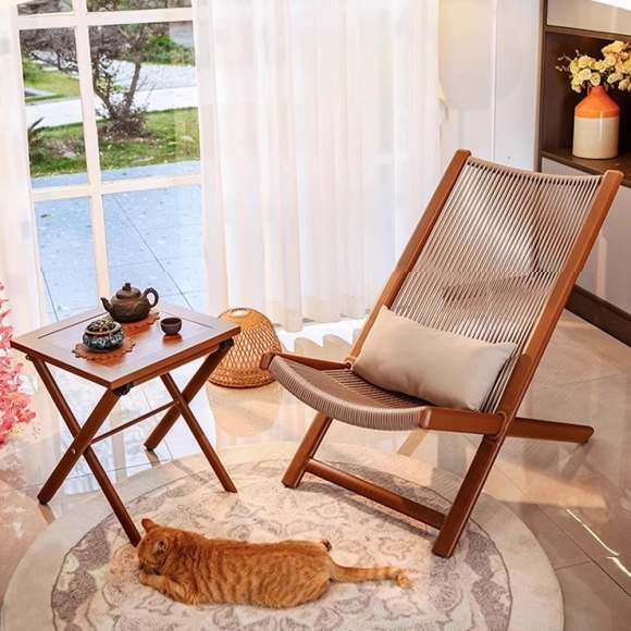 홈퍼니처 1인용 안락의자+테이블