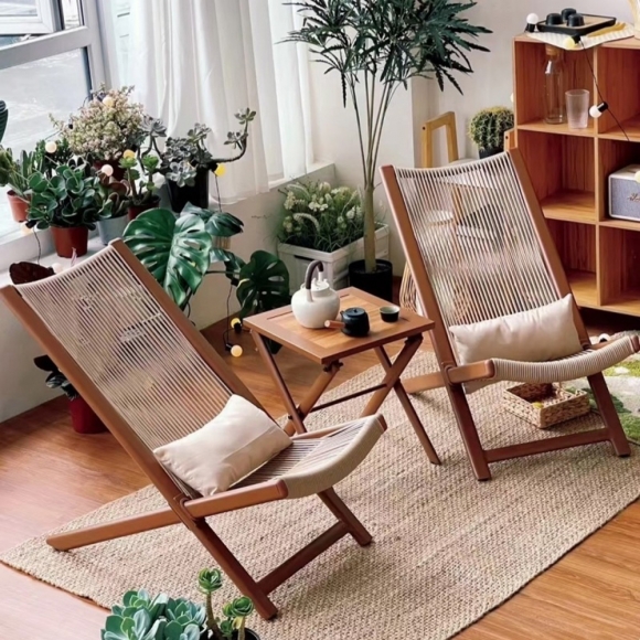 홈퍼니처 2인용 안락의자+테이블