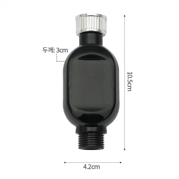 워터무드 샤워 온도계
