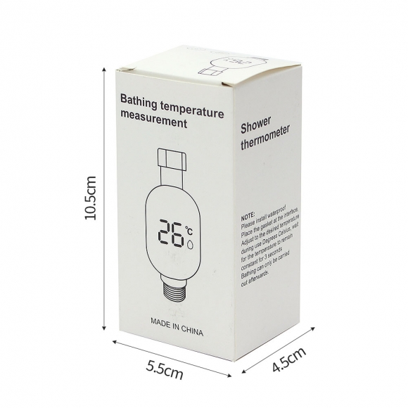 워터무드 샤워 온도계