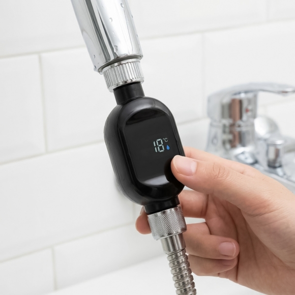 워터무드 샤워 온도계