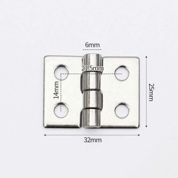 [영달철물] ST-PRO 소형 304 스텐 경첩 10세트(25x32mm)
