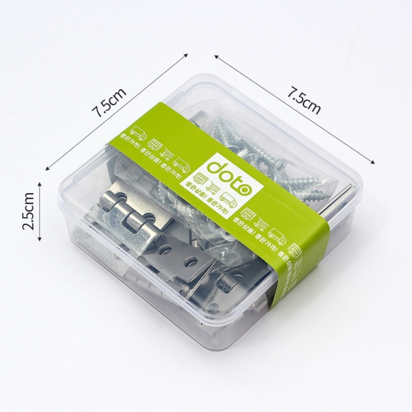 [영달철물] ST-PRO 소형 304 스텐 경첩 10세트(25x32mm)