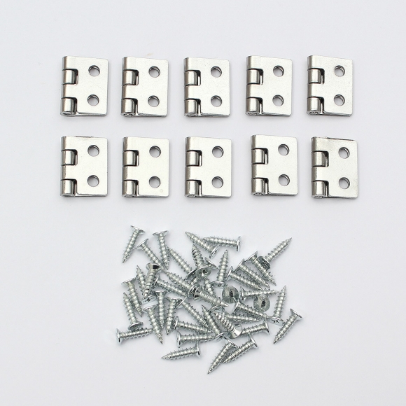 [영달철물] ST-PRO 소형 304 스텐 경첩 10세트(25x32mm)